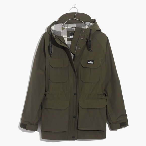 Women’s Madewell x Penfield® Kasson Jacket in Olive - Picture 1 of 13